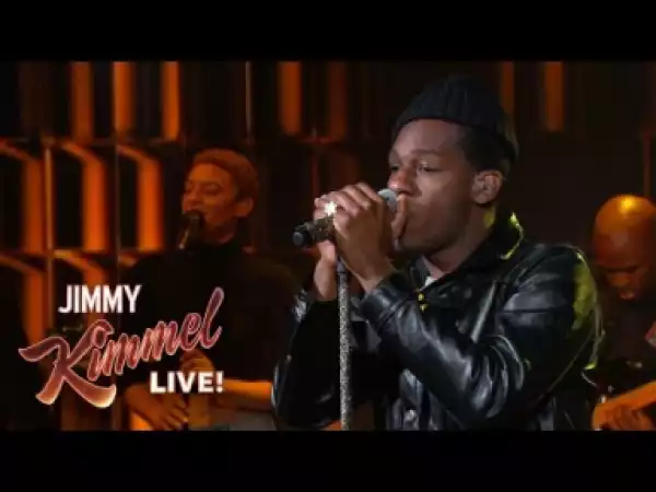 Leon Bridges Performs “shy” On Jimmy Kimmel Live!